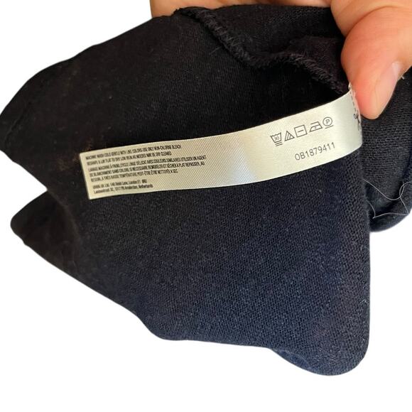 NWT Free People Beach Eros Maxi Dress Black Linen Cross Back Straps Drop Waist - Picture 11 of 13